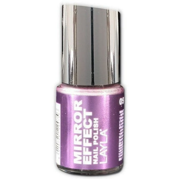 Layla Mirror Effect Nail Polish, #5 Purple Diva