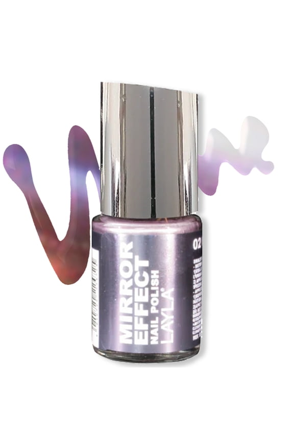 Layla Mirror Effect Nail Polish - Cosmo Lilac #2