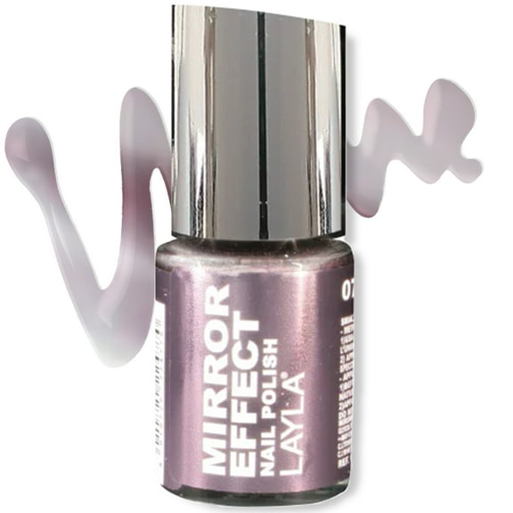 Layla Mirror Effect Nail Polish - Metal Plum #7