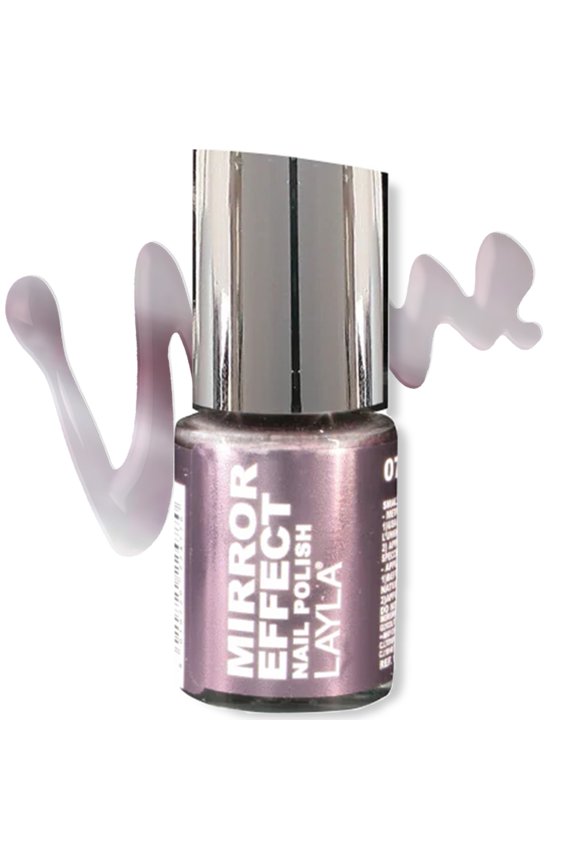 Layla Mirror Effect Nail Polish - Metal Plum #7