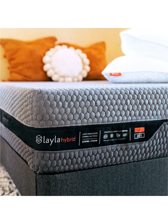 Sleep Hybrid Foam Mattress | Flippable to a Soft or Firm Side (Twin)