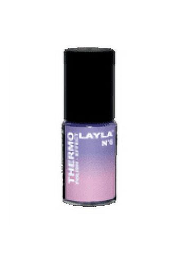 Layla Thermo Polish Effect Color Changing Nail Lacquer #6 Violet to Lilac