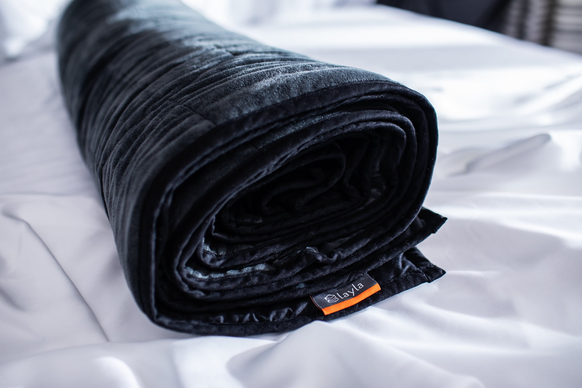 Layla Heavy Cotton Weighted Blanket Breathable, Even Weight