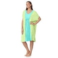 thumbnail image 1 of Layla Women’s Sleepwear 39” Knit Caftan, XS-5X, 1 of 6
