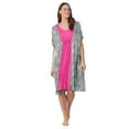 thumbnail image 1 of Layla Women’s Sleepwear 39” Knit Caftan, XS-5X, 1 of 5