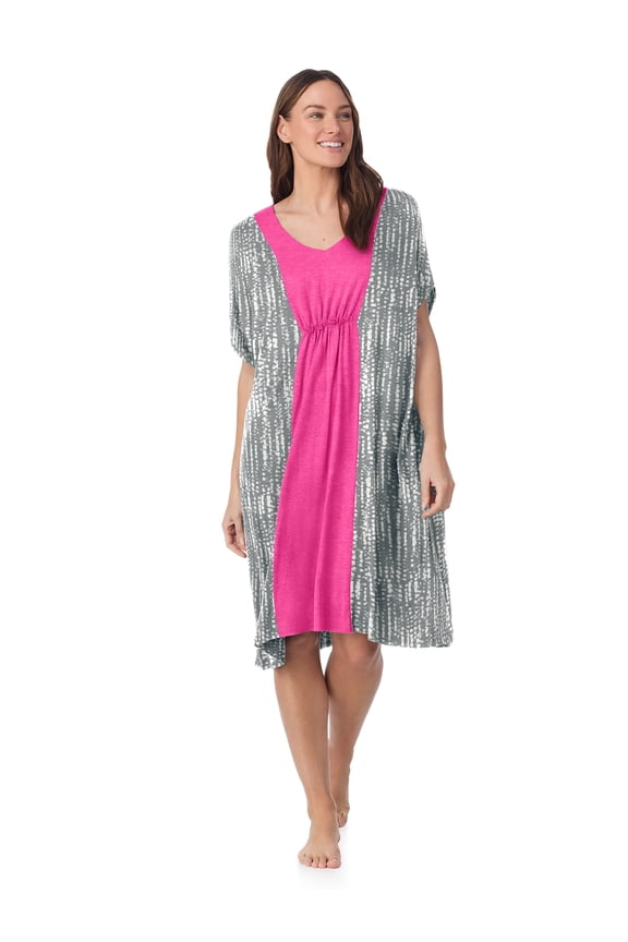 Women’s Sleepwear 39” Knit Caftan, XS-5X