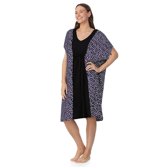 Layla Women’s Sleepwear 39” Knit Caftan, XS-5X