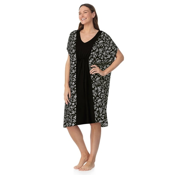 Layla Women’s Sleepwear 39” Knit Caftan, XS-5X