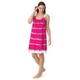 thumbnail image 1 of Layla Women’s Sleepwear Short Knit Chemise, Sizes XS-5X, 1 of 6