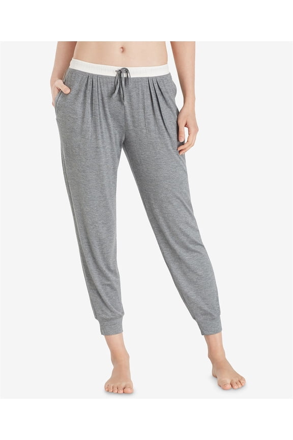 Womens Drawstring Cropped Jogger Pants