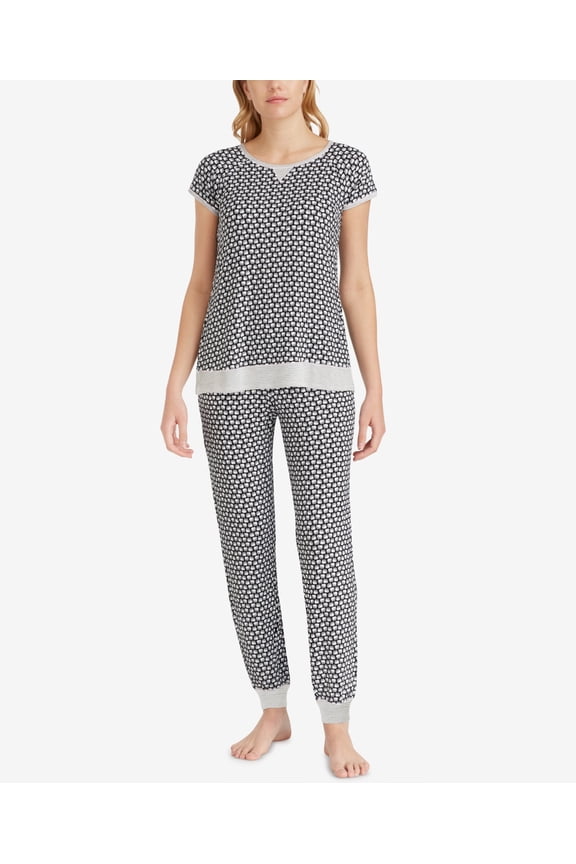 Womens Scoop Neck Printed Top