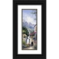 thumbnail image 1 of Layne, Elise 8x14 Black Ornate Wood Framed with Double Matting Museum Art Print Titled - Italia I, 1 of 4