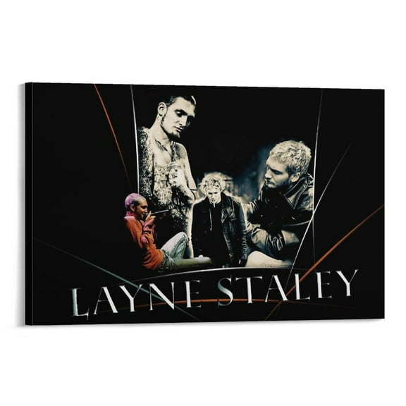 Layne Staley Singer Poster (13) Posters Art Print Wall Photo Paint Poster Hanging Picture Family Bedroom Decor Gift 12x18inch(30x45cm)