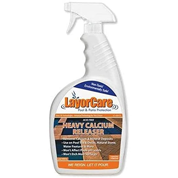 LayorCare Heavy Calcium Releaser - Removes Calcium Build Up on Pool ...