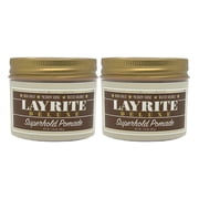 Layrite Superhold Pomade 4.25 أونصة عبوة من قطعتين