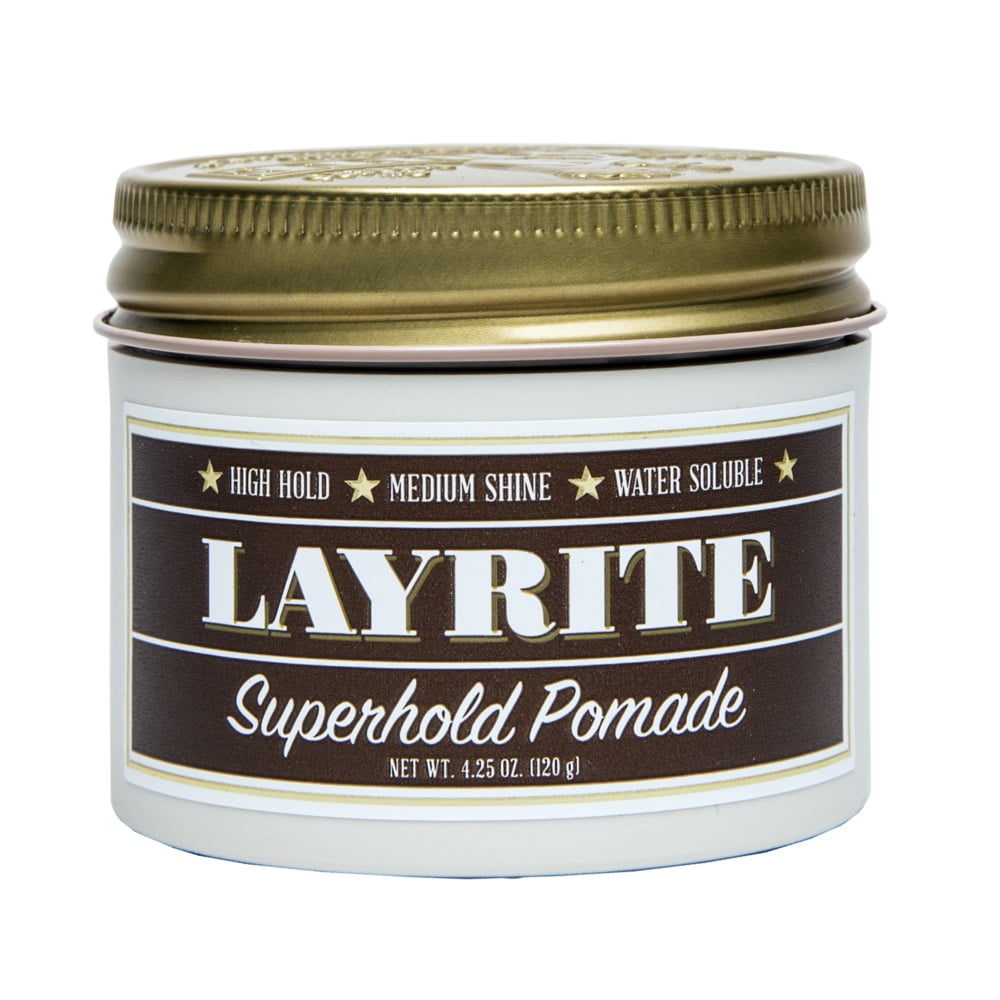 Layrite Superhold Pomade (High Hold Medium Shine Water Soluble 