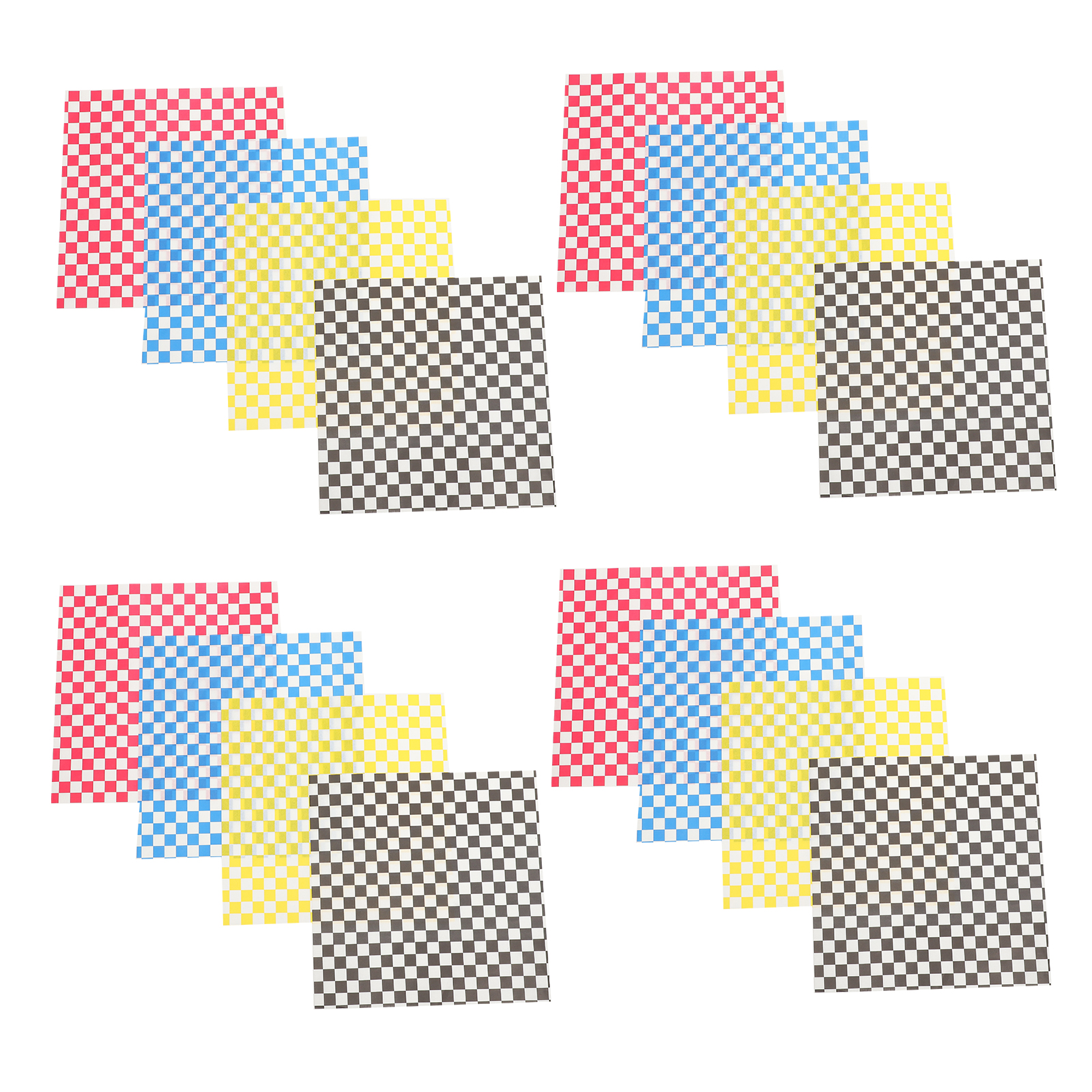 Lays Bbq Food Basket Liners Checkered Sandwich Bread GreaseProof