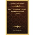 thumbnail image 1 of Lays Of Ancient Virginia And Other Poems (1855) (Paperback), 1 of 1