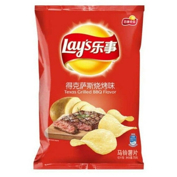 LAY'S TEXAS BBQ STEAK 70G