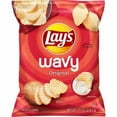 thumbnail image 1 of Lay's Wavy Potato Chips Original Flavor, 7.75 Oz ( Pack of 2 ), 1 of 3