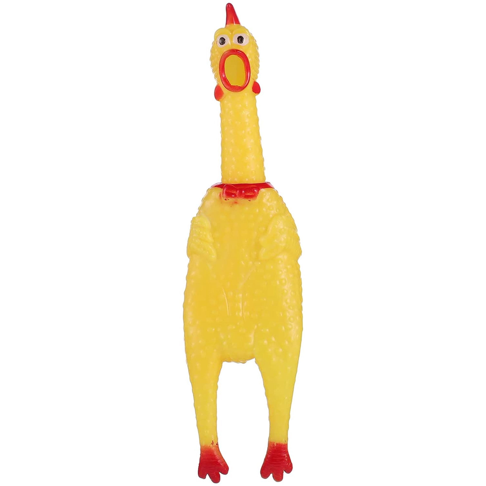 Laytek Extra Load Squawking Rubber Chicken Large 14.5” or 37cm