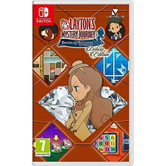 Layton's Mystery Journey: Katrielle and the Millionaires' Conspiracy - Deluxe Edition, Nintendo Switch
