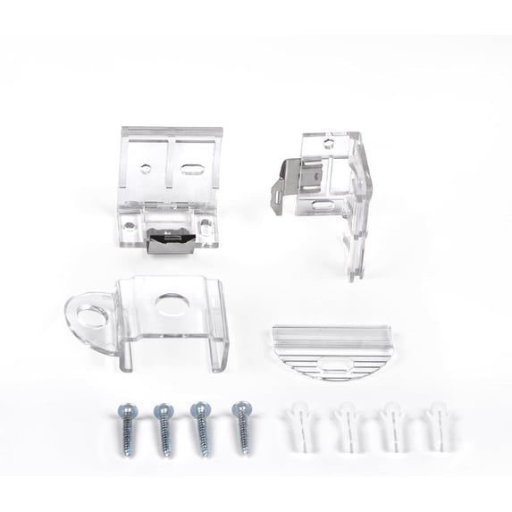 LazBlinds Brackets and Screws Accessory Set for Panel Blinds