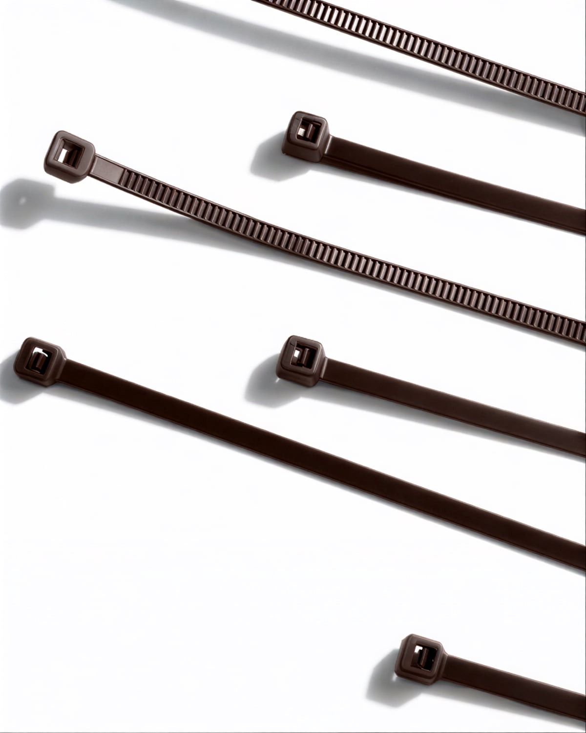 LazBlinds Cable Ties of Fence,Brown