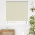 thumbnail image 1 of LazBlinds Cordless Cellular Shades, Blackout Privacy Light Blocking Honeycomb Shade Pleated Blinds for Windows Size 25'' W x 64'' H, Cream, 1 of 6
