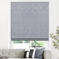 thumbnail image 1 of LazBlinds Cordless Roman Shades for Windows, Blackout Room Darkening Thermal Insulated Window Blinds, Lightweight Fabric Blinds for Indoor Windows, 21" W x 60" H, Grey, 1 of 6
