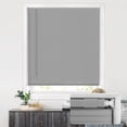 thumbnail image 1 of LazBlinds No Tools No Drill Cordless 1" Vinyl Mini Blinds, 100% Privacy S-Curve Blinds for Indoor Windows, Room Darkening Horizontal Window Blinds and Shades for Home, 30 1/2" W x 48" H, Grey, 1 of 6