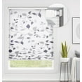 thumbnail image 1 of LazBlinds No Tools No Drill Cordless Cellular Shades, Light Filtering Honeycomb Window Blinds Pleated Blinds for Window Size 33" W x 64" H, Grey Leaves, 1 of 6