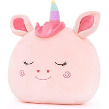 Lazada Plush Unicorn Pillow Squishy Unicorn Toy Soft Stuffed Animal Pillow Toys Pink 15"