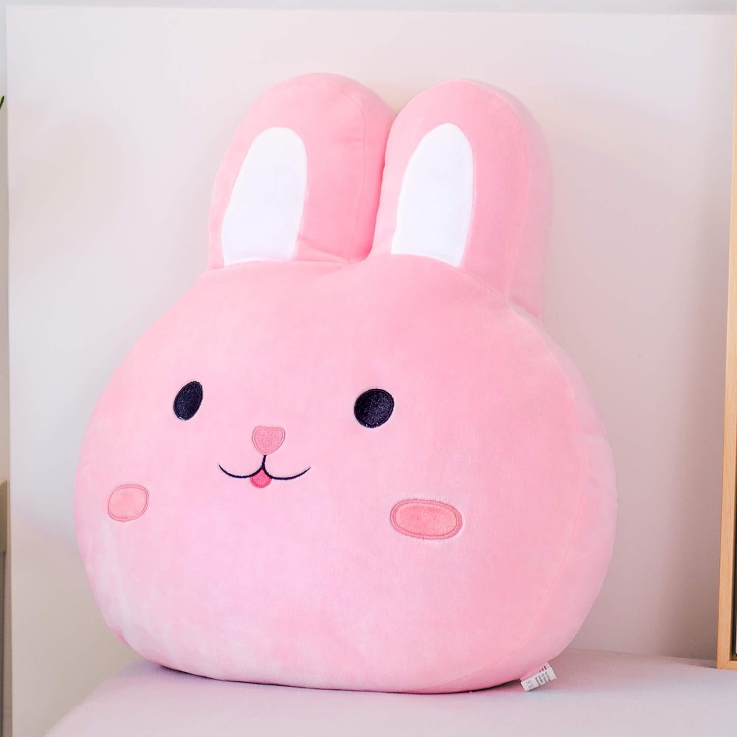 Lazada Tiny Plush Bunny Pillow Squishy Rabbit Toy Soft Stuffed Animal  Pillow Toys Pink 10 
