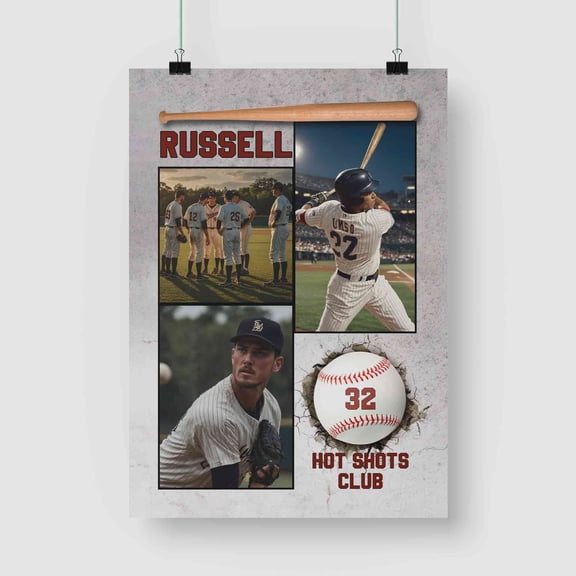 Lazaofficial Baseball Wall Art, Baseball Decor, Baseball Canvas, Print Canvas Custom, Photo Prints Custom