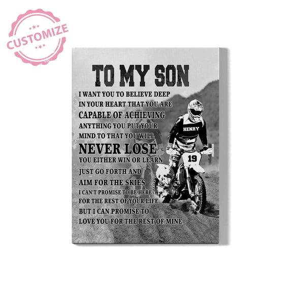 Lazaofficial Canvas Photos Your Pictures, Photo Prints Custom, Dirtbike Posters For Boys Room, Photo Prints Custom, Photos Print Canvas Custom