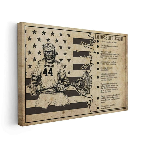 Lazaofficial Custom Canvas, Custom Poster, Lacrosse Poster, Lacrosse Wall Art, Lacrosse Gift, Photo Prints Custom Canvas
