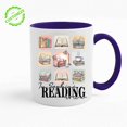 thumbnail image 1 of Lazaofficial Custom Reading Mug - In My Reading Era Coffee Cup with Book & Cozy Icons - Personalized Name Gift for Book Lovers, Readers, Bookworms, Birthday or Holiday, 1 of 6