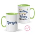 thumbnail image 1 of Lazaofficial Personalized Coffee Mugs, Custom Coffee Mug, Quilter Gifts, Gifts for Quilters, Sewing Mug, Sewing Coffee Mug, 1 of 6
