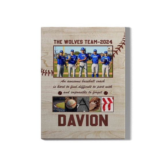 Lazaofficial Photo Canvas Prints Custom, Baseball Wall Decor, Baseball Room Decor, Baseball Wall Art