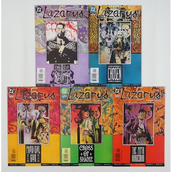 Lazarus Five #1-5 VF/NM complete series Tony Harris ; DC