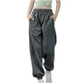 thumbnail image 1 of Lazduis Girls Sweatpants with Pockets Kids Joggers Baggy Athletic Sweat Pants for Teens Hip Hop Dance Outfits Cute Clothes, 1 of 6