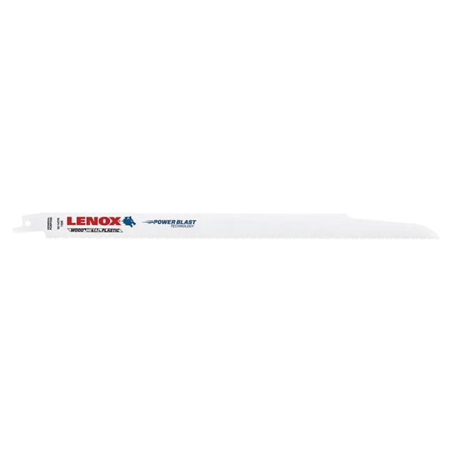 Lazer 12 in. Bi-Metal Reciprocating Saw Blade - 10 TPI - Pack of 5
