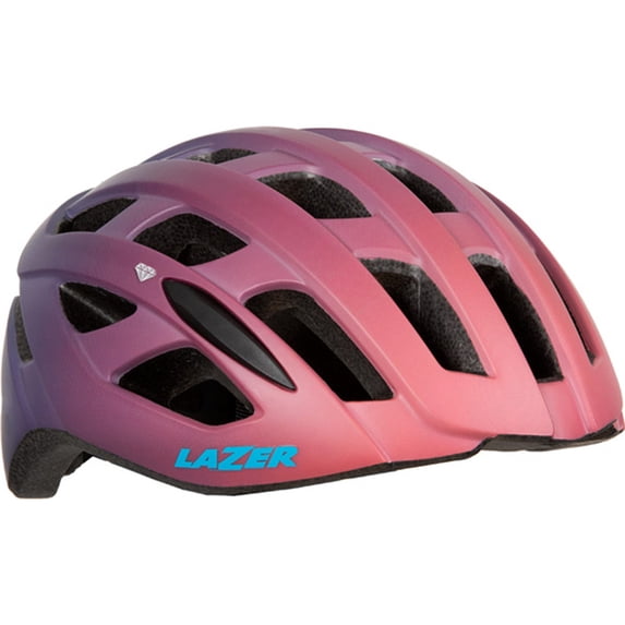 Lazer Amy Womens Helmet Medium Bordeaux Coral Road Racing CX