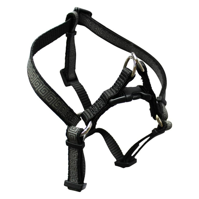 Lazer Brite Dog Harness Black x Small No Pull Reflective Dog Vest Easy Walk for Puppies Pet Safe FREE REFLECTIVE LEASH Walmart