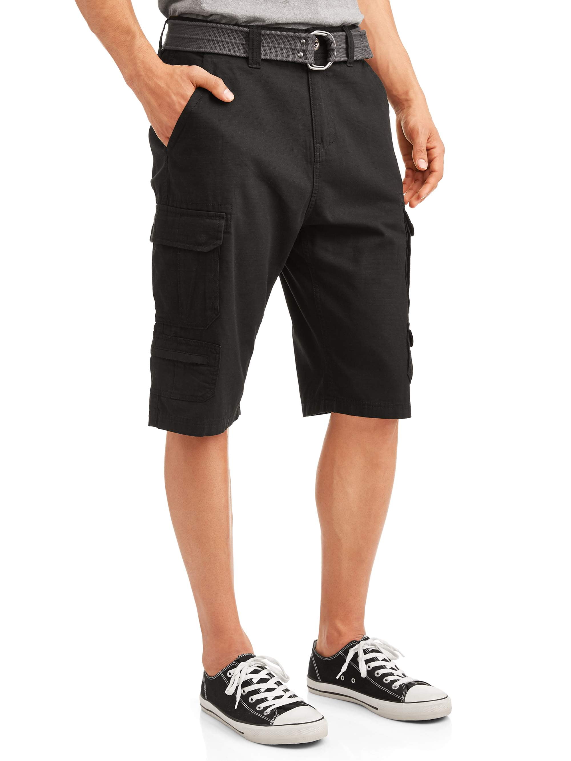 Lazer Men's Belted Ripstop Messenger Cargo Short - Walmart.com