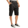 thumbnail image 1 of Lazer Men's Belted Ripstop Messenger Cargo Short, 1 of 3