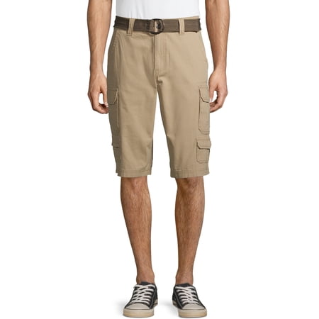 Lazer Men's Belted Ripstop Messenger Cargo Short