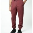 thumbnail image 1 of Lazer Men's Burnout Fleece Jogger Pants Sweatpants Cabaret XLUS Red, 1 of 1
