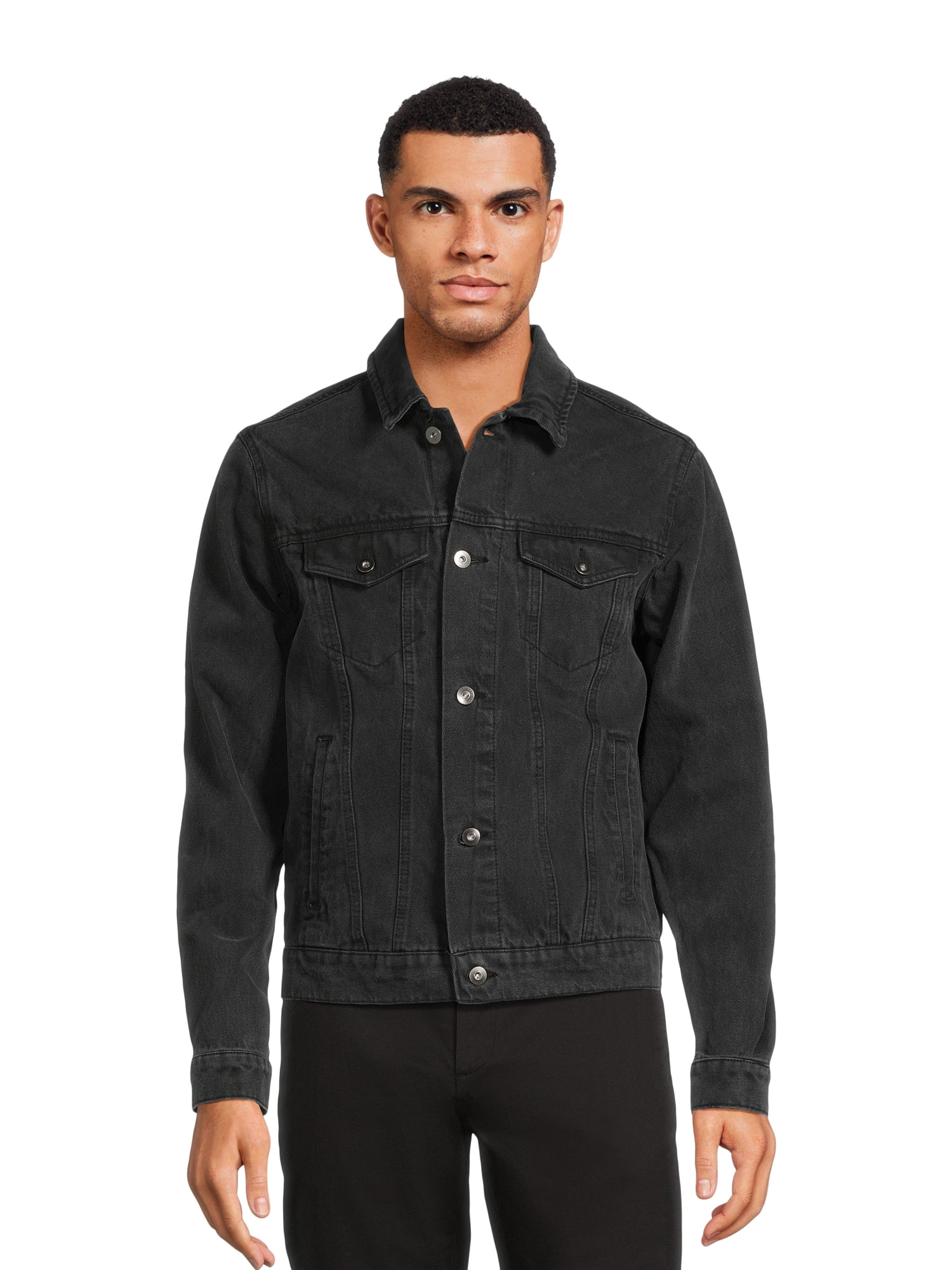 Lazer Classic Cotton Denim Trucker Jacket, Midweight Lazer Classic Cotton Denim Trucker Jacket, Midweight